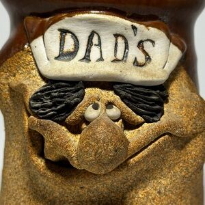 Dad's Ceramic Mug with Face Design